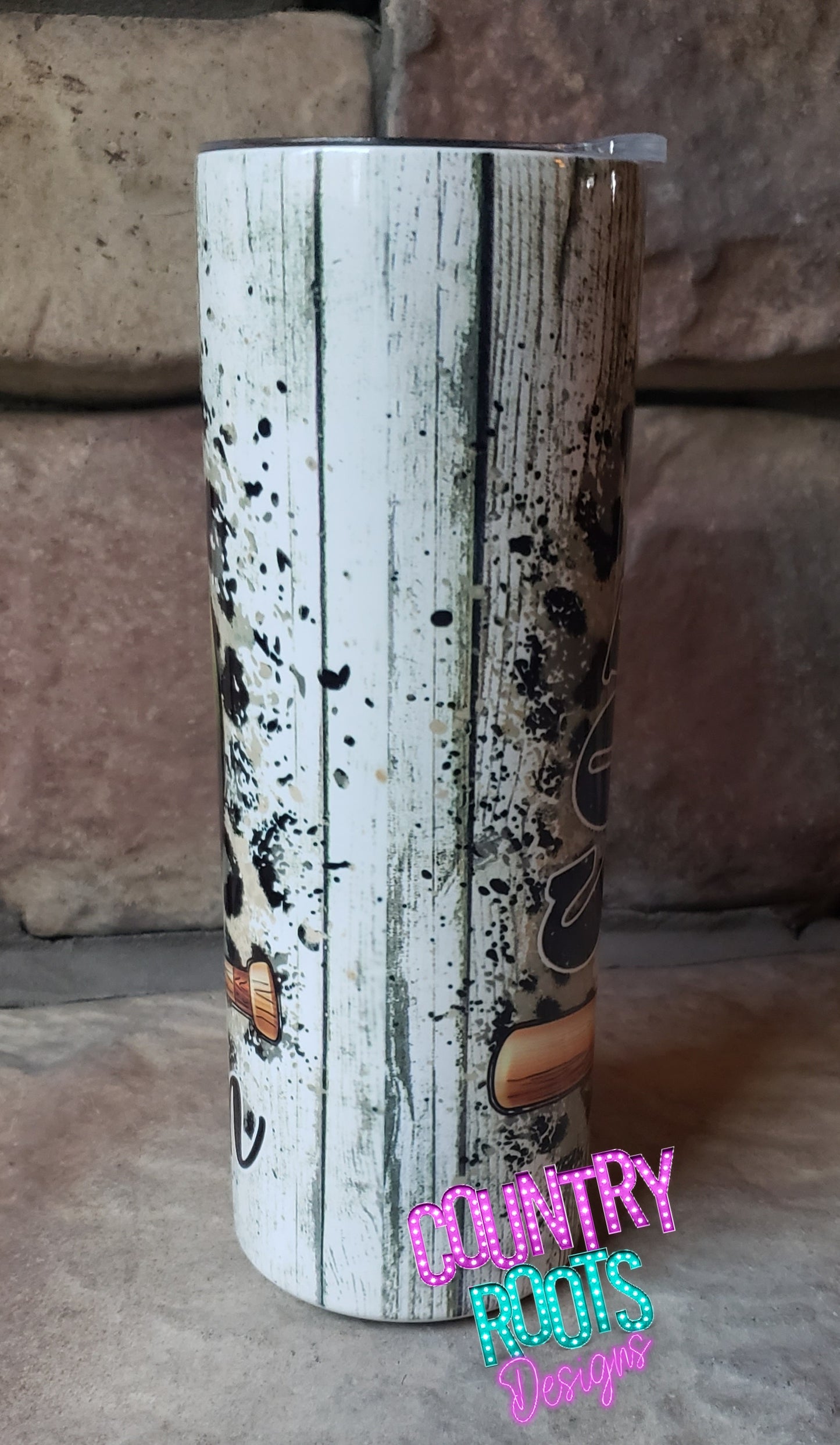 Softball Mom 20oz Skinny Tumbler