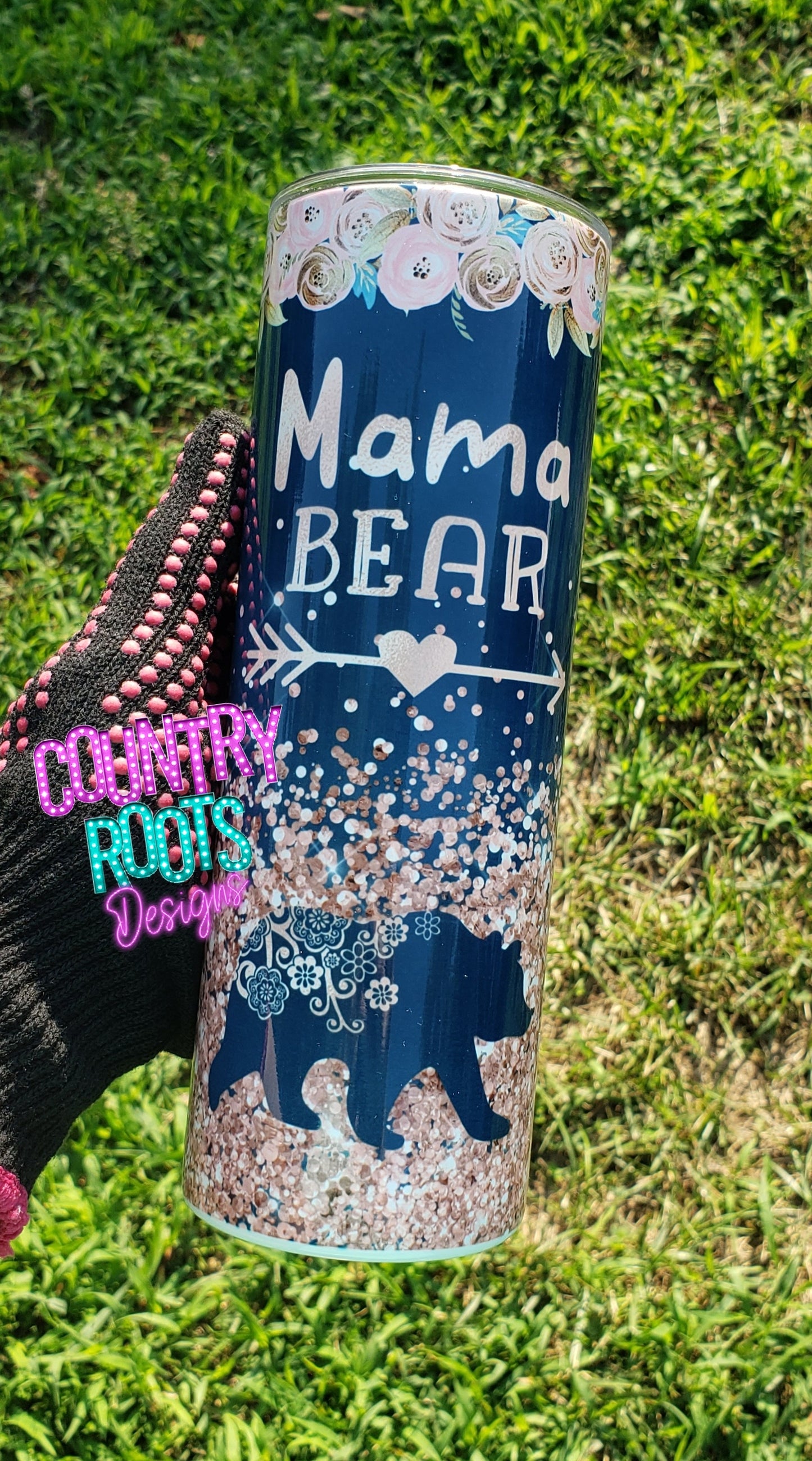 Mama Bear 20oz Skinny Tumbler