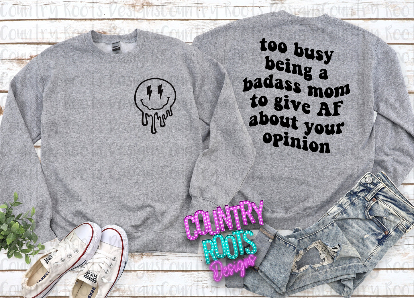 Too Busy Being A Badass Mom...