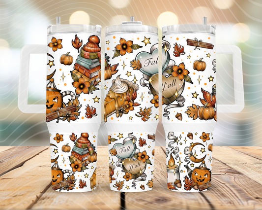 Fall Y’all 40oz Tumbler