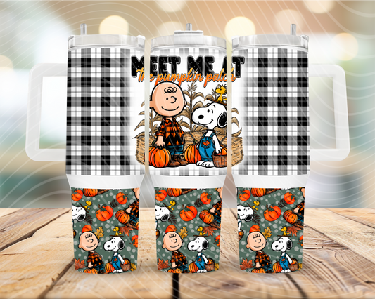 Meet Me At The Pumpkin Patch 40oz Tumbler