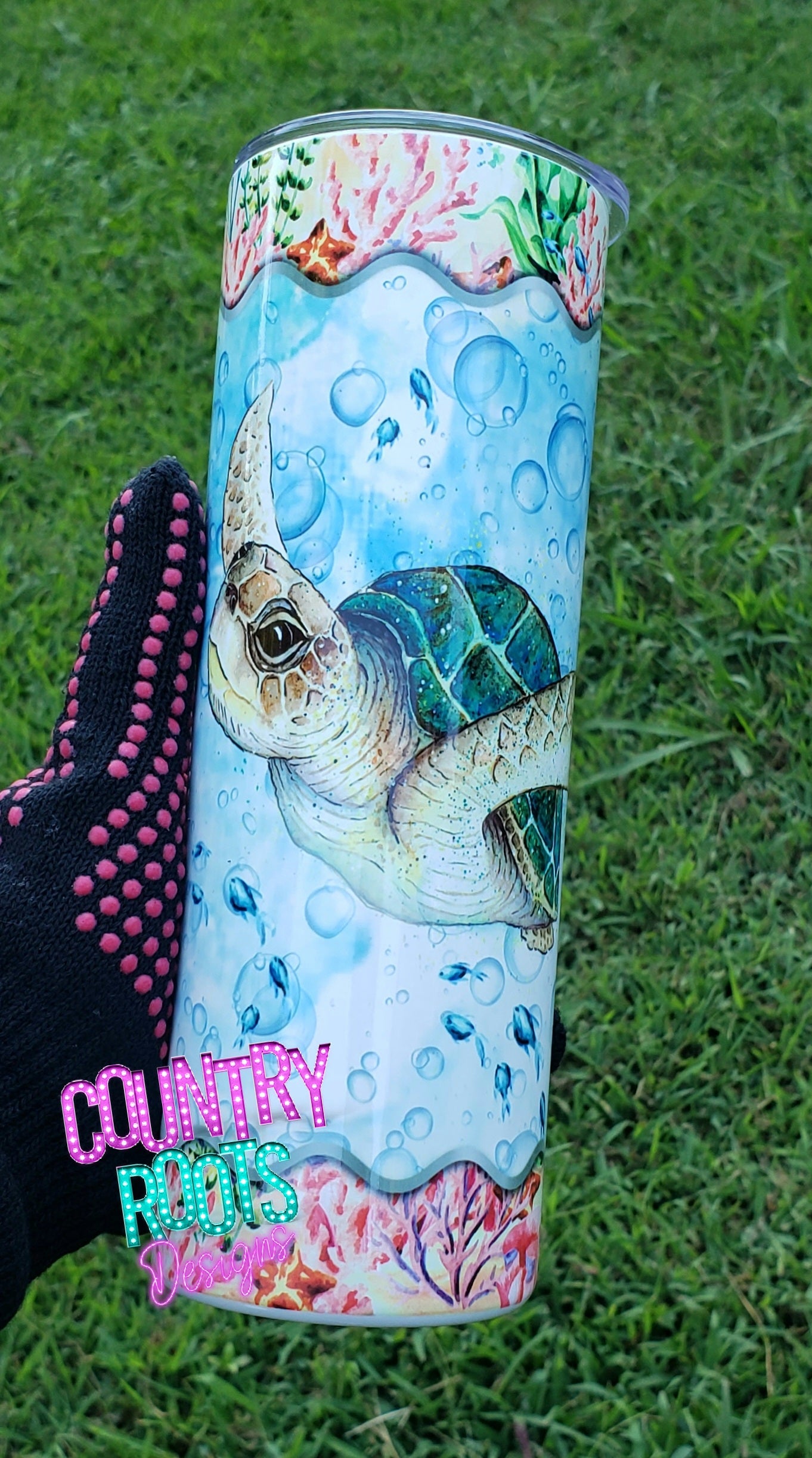 Just A Girl Who Loves Turtles 20oz Skinny Tumbler