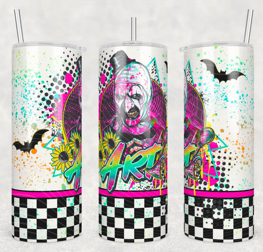 Art_Horror 20oz Skinny Tumbler