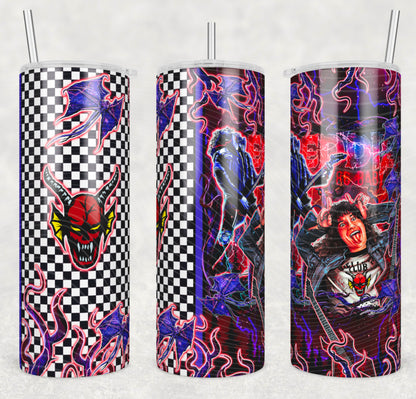 Stranger_Eddie 20oz Skinny Tumbler