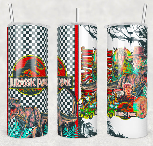 Dinosaurs 20oz Skinny Tumbler