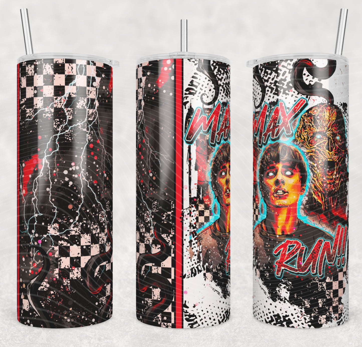 Max_Run 20oz Skinny Tumbler