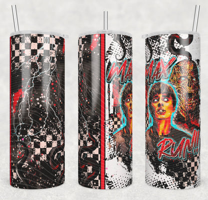 Max_Run 20oz Skinny Tumbler