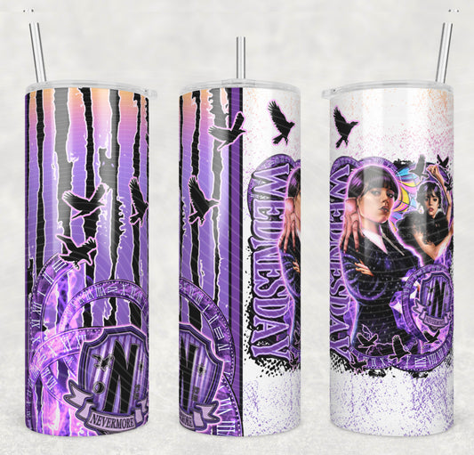 Wed._ 20oz Skinny Tumbler
