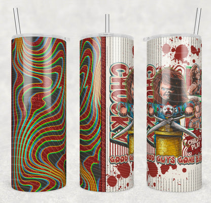 Chucky_Good Guys Gone Bad 20oz Skinny Tumbler