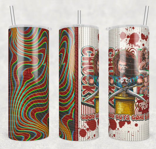 Chucky_Good Guys Gone Bad 20oz Skinny Tumbler