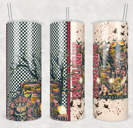 Creepers_Horror 20oz Skinny Tumbler
