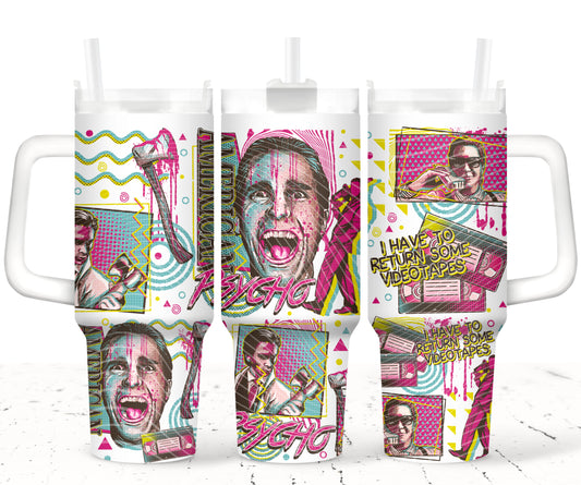 Psycho_Horror 40oz Tumbler