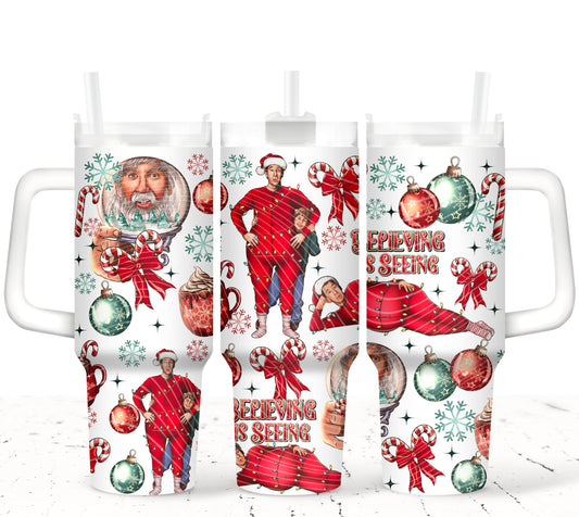 Santa Believing 40oz Tumbler