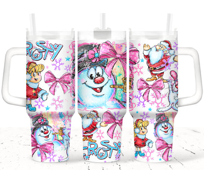 Frosty_ Snowman 40oz Tumbler