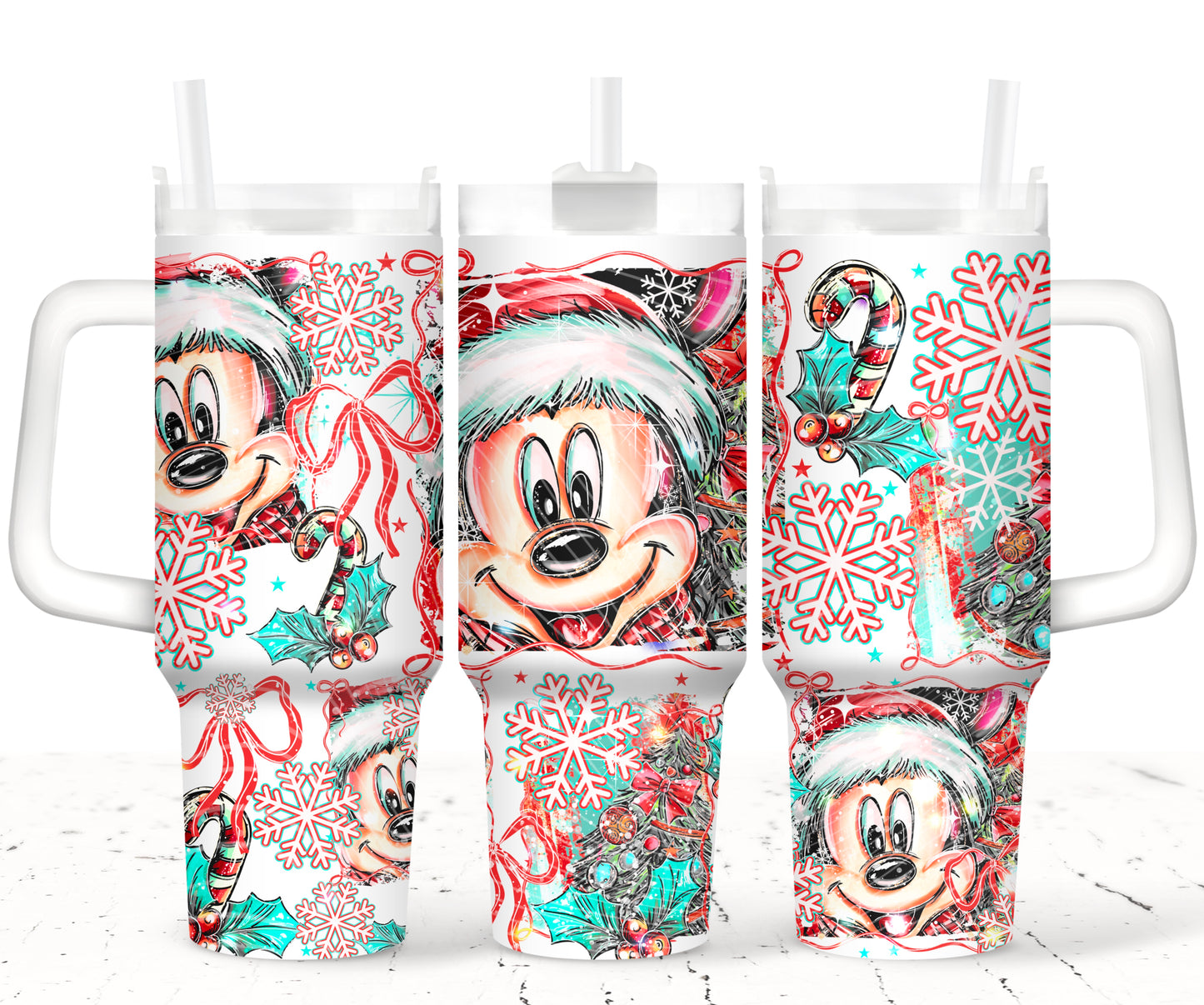 Christmas Mouse_ 40oz Tumbler