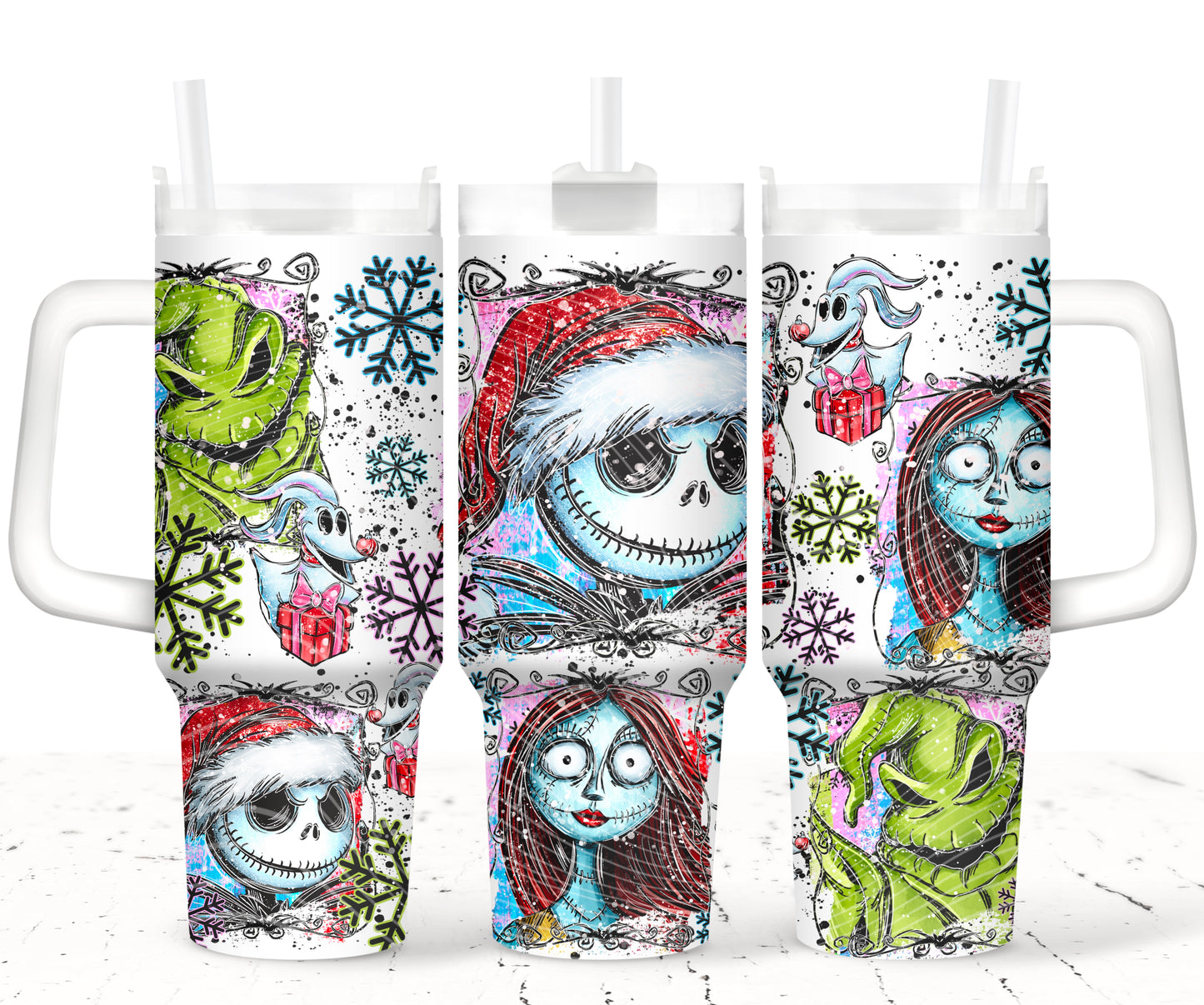 NMBC Christmas Jack 40oz Tumbler