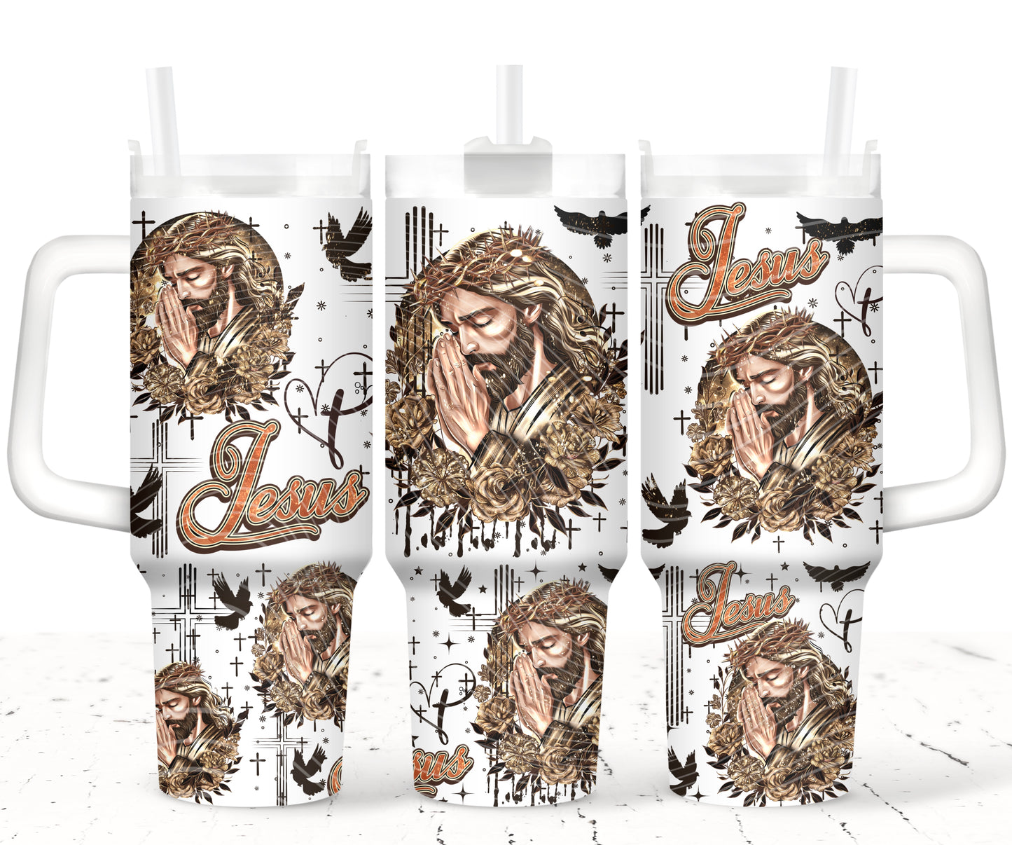 Jesus 40oz Tumbler