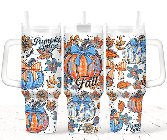 Pumpkin Spice_ 40oz Tumbler