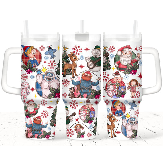 Rudolph Reindeer 40oz Tumbler