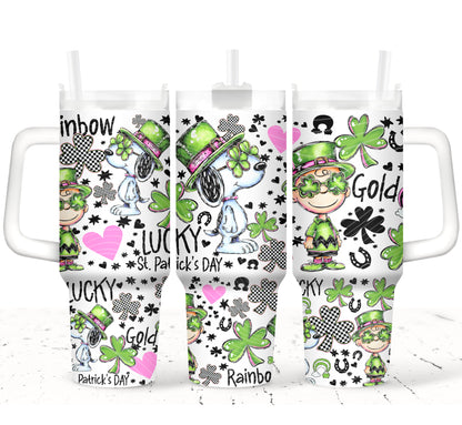 Charlie_ Snoop Lucky 40oz Tumbler