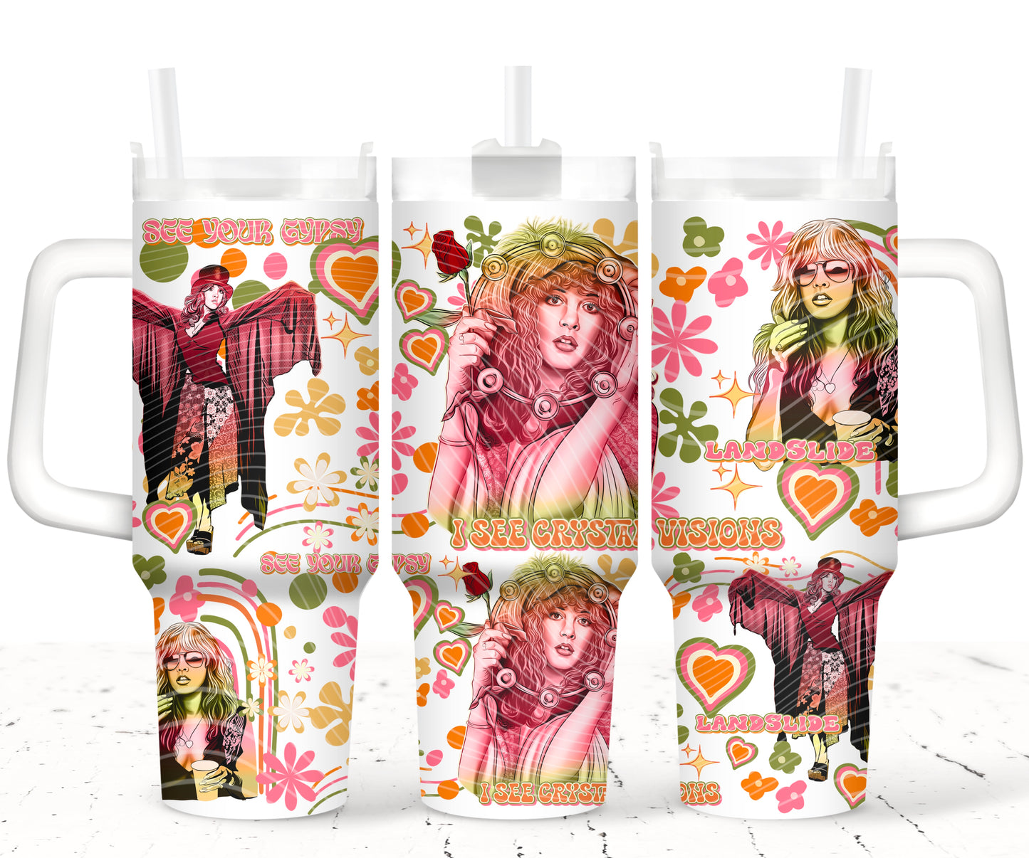 Now Here I Go Again 40oz Tumbler