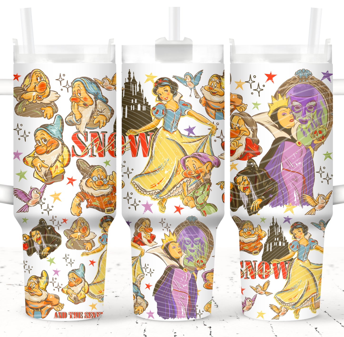 Snow 12oz Grippy Tumbler