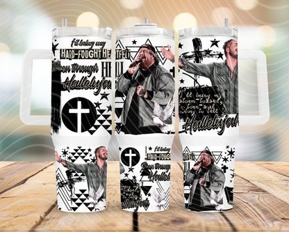 Hallelujah 20oz Grippy Tumbler