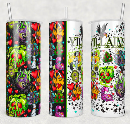 Villains 20oz Skinny Tumbler