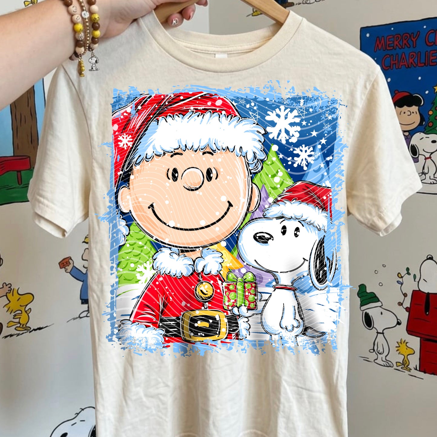 Christmas Charlie_Snoop Selfie Tee