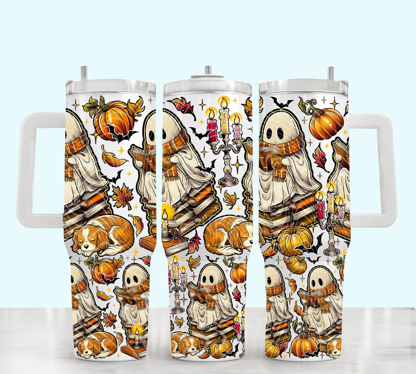 Cozy Weather Ghostie 40oz Tumbler