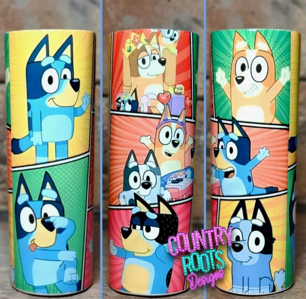 Cartoon 20oz Skinny Tumbler