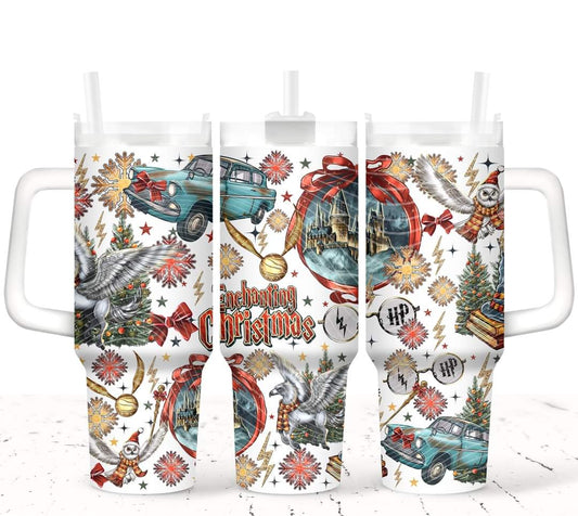 HP Christmas 40oz Tumbler