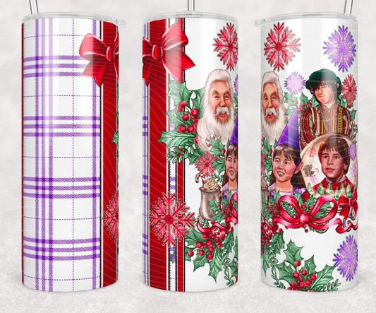 Santa Claus 20oz Skinny Tumbler
