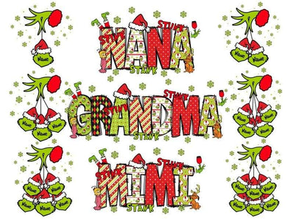 NAME Grinch Personalized