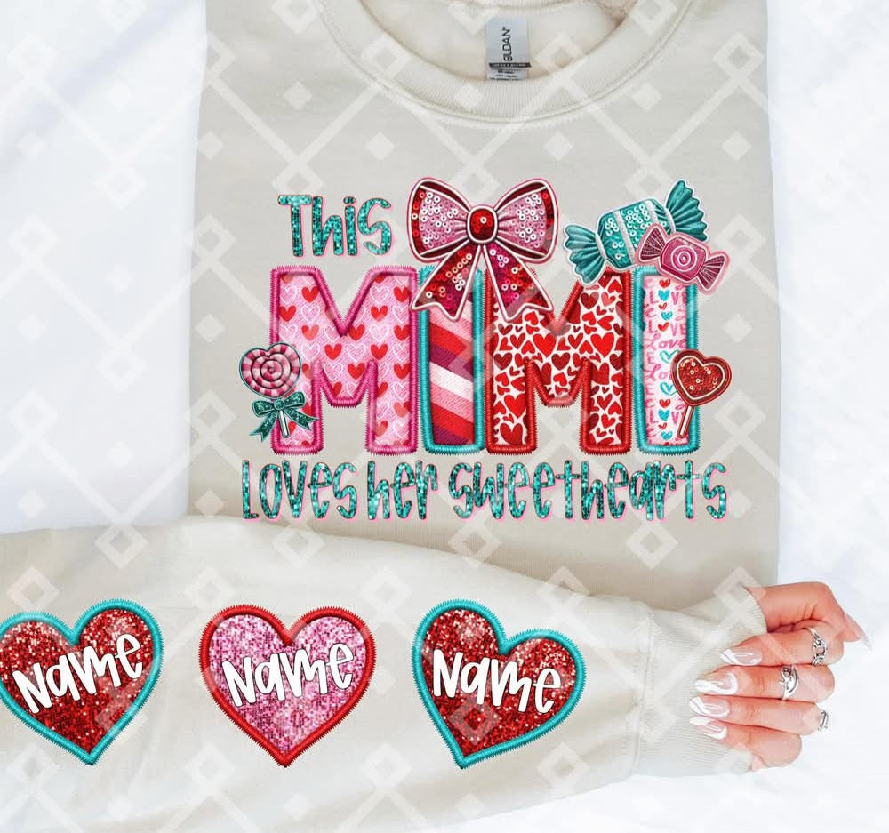 This "NAME" Loves Her Sweethearts