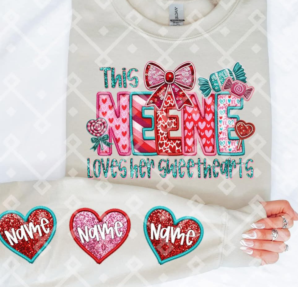 This "NAME" Loves Her Sweethearts