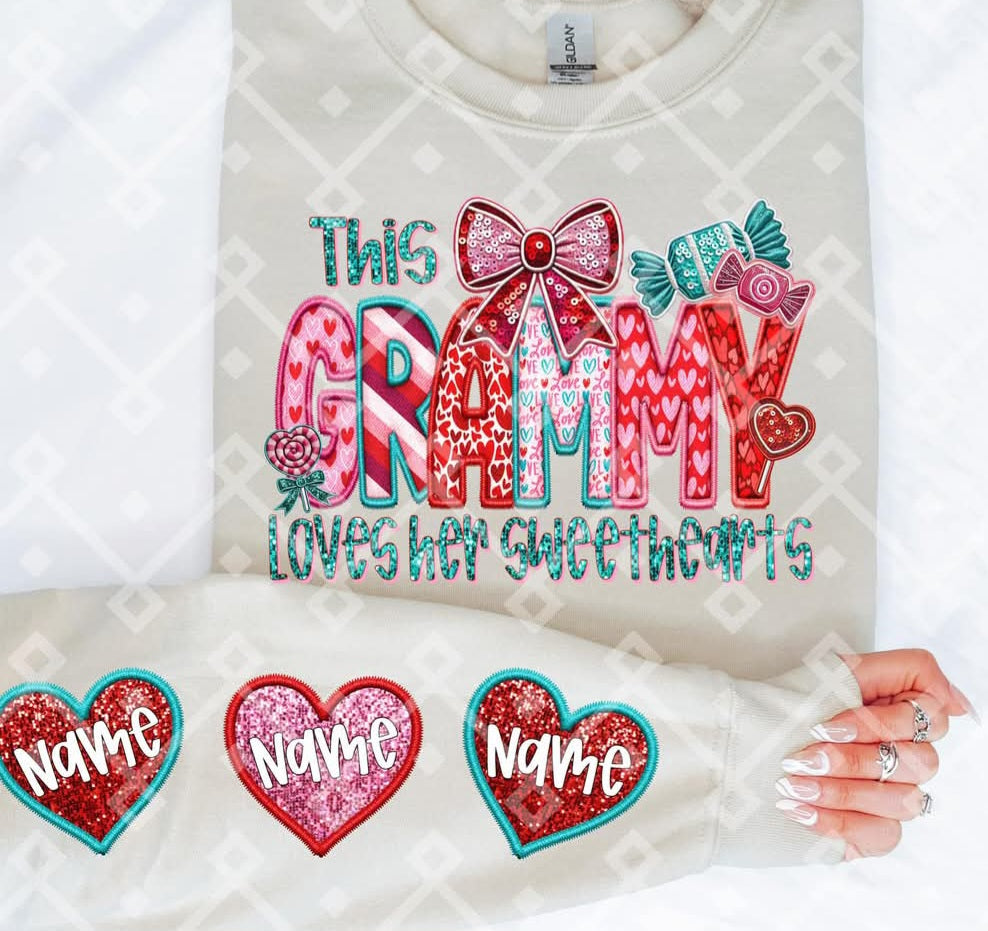 This "NAME" Loves Her Sweethearts
