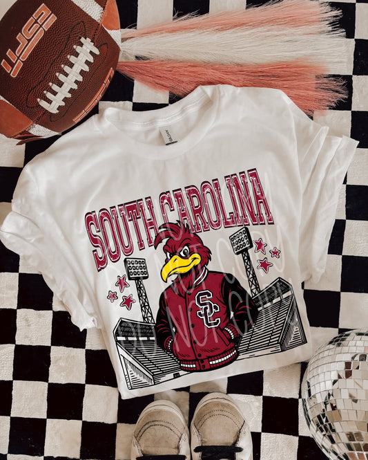 South Carolina Letter_man tee