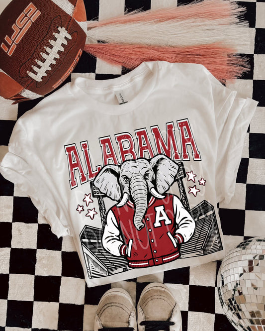 Alabama Letter_man tee