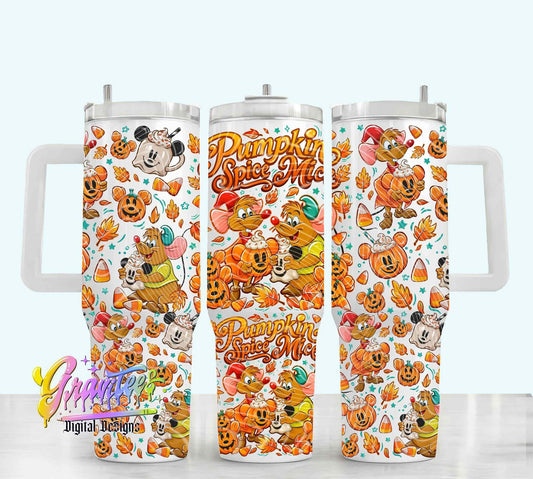 Pumpkin Spice Mice 40oz Tumbler
