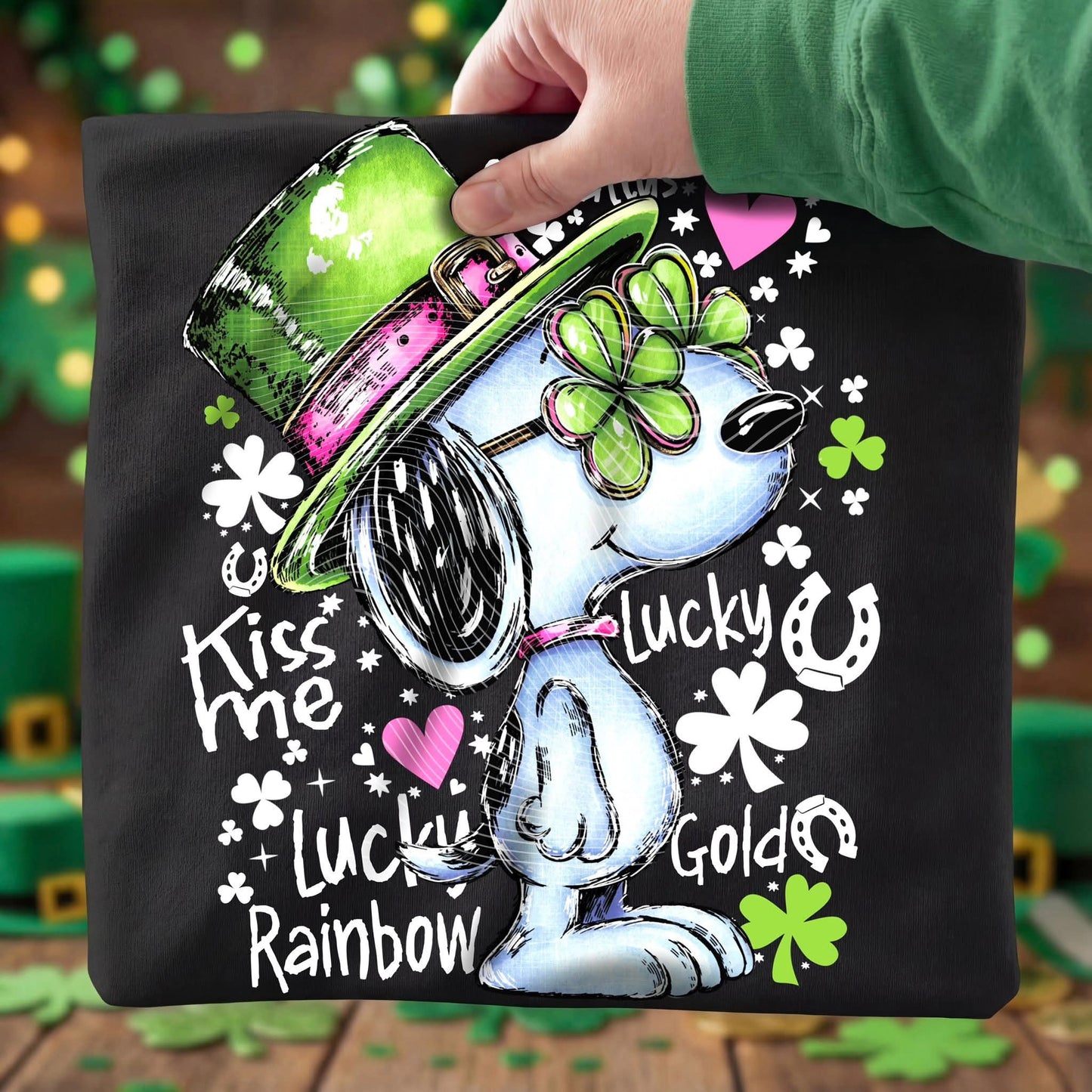 Lucky Snoopy_ Tee- CC