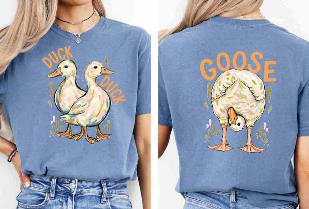 Duck Duck Goose Tee- CC