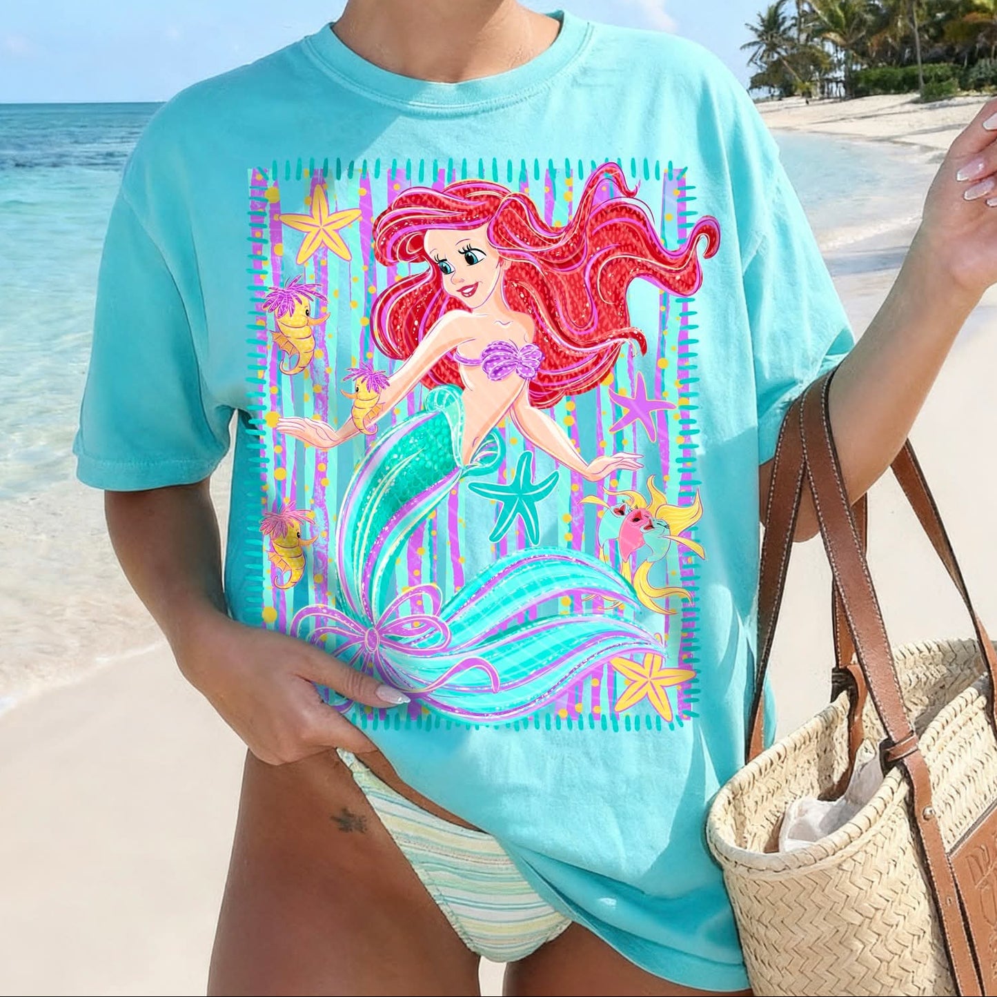 Mermaid- Comfort Colors Tee
