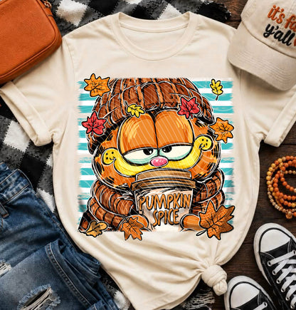 Garfield_ Pumpkin Spice Tee
