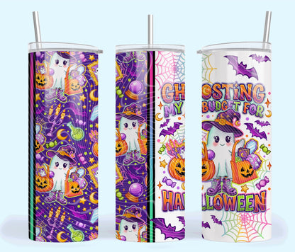 Ghosting My Budget 20oz Skinny Tumbler