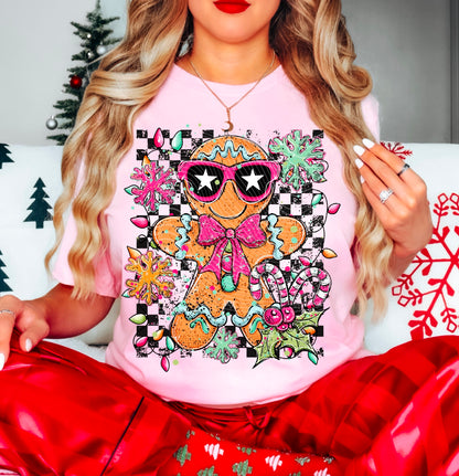 Doodle Gingerbread Man Tee