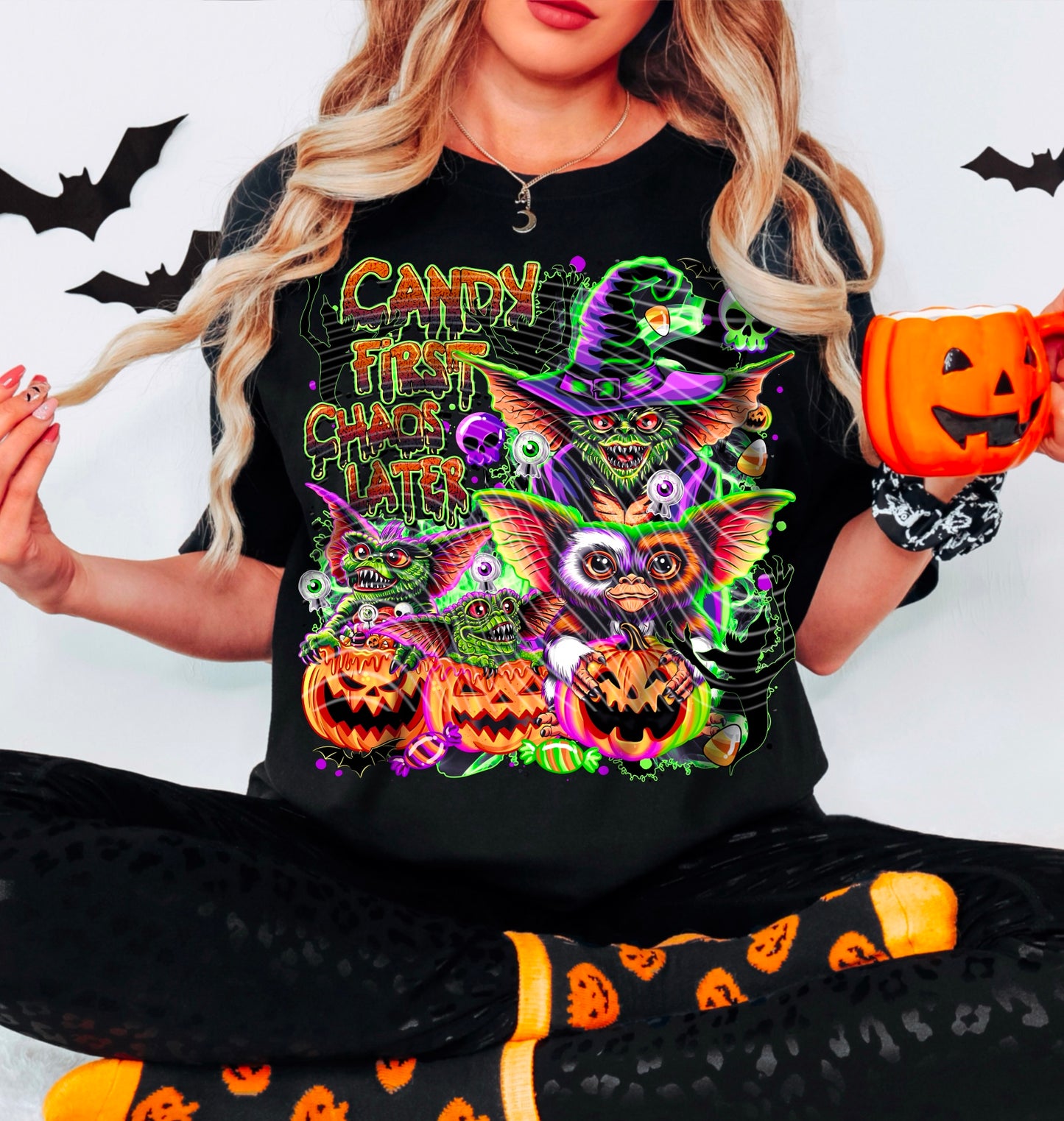 Candy First Chaos Later Tee