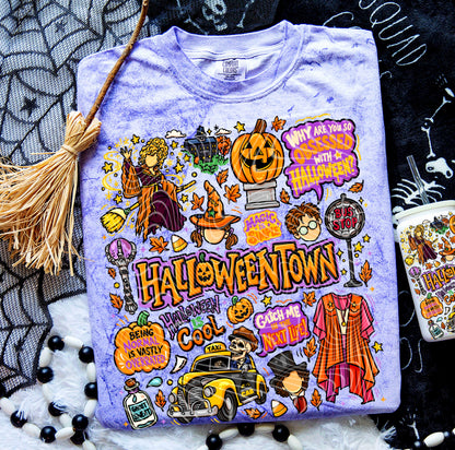 HalloweenTown_ Doodle Tee