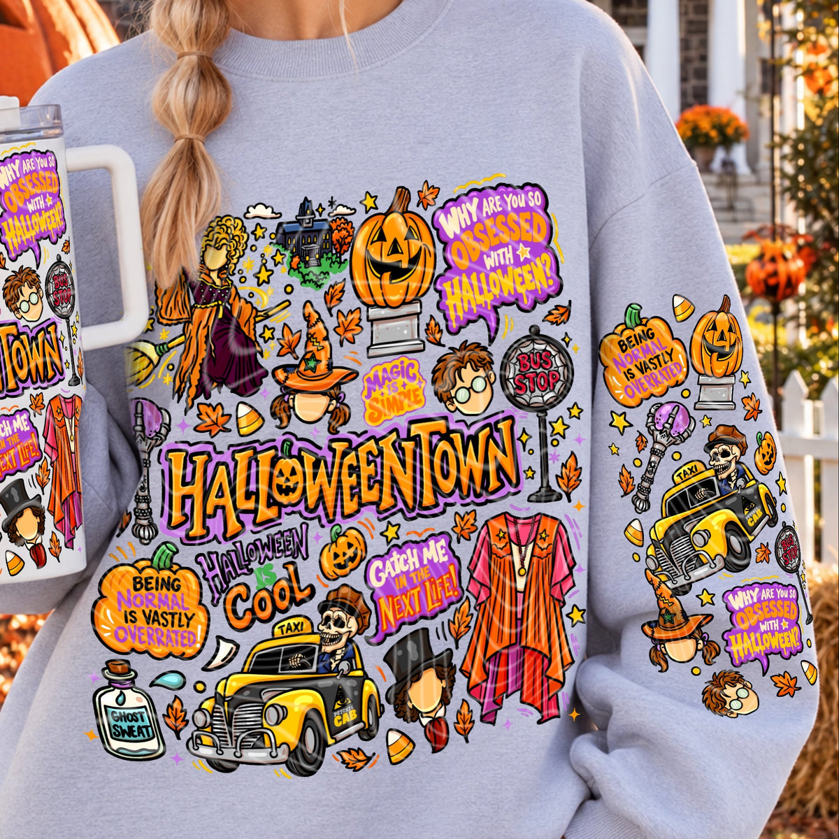 HalloweenTown_ Doodle