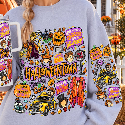 HalloweenTown_ Doodle